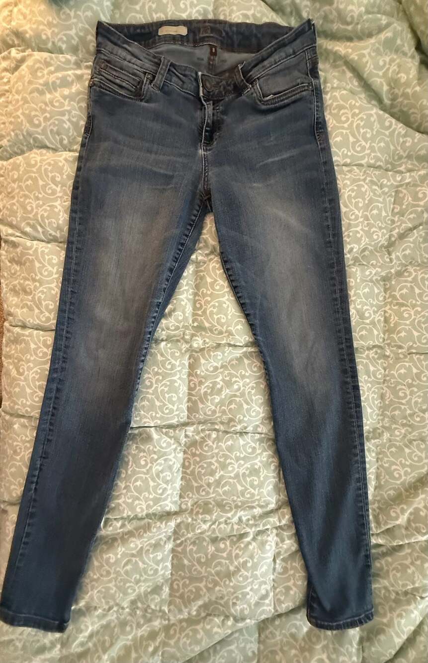 Kut from the Kloth Women's Size 8 Blue Skinny Denim Jeans